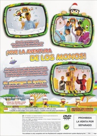 EyeToy: Monkey Mania - Box - Back (Spain) - 483x680