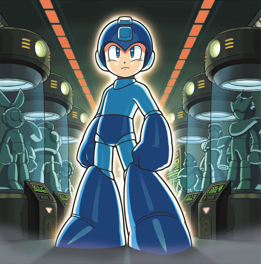 Illustration of Rockman: Complete Works