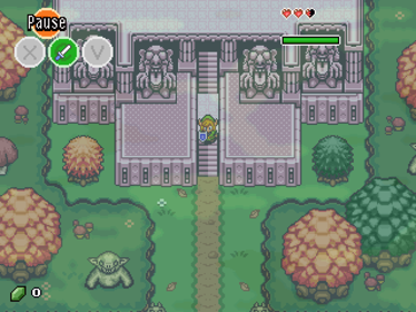 The Legend of Zelda: Mercuris' Chest - Screenshot - Gameplay (World) - 1280x960