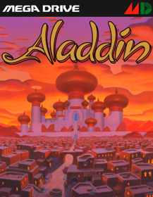 Disney's Aladdin - Fanart - Box - Front (North America) - 217x280