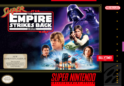Super Star Wars: The Empire Strikes Back Redux - Box - Front (United States) - 2000x1393