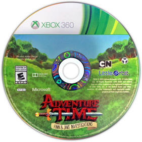 Adventure Time: Finn & Jake Investigations - Disc (North America) - 1147x1147