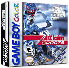 Jeremy McGrath Supercross 2000 - Box - 3D (North America) - 1016x998