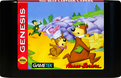 Yogi Bear: Cartoon Capers - Fanart - Cart - Front (North America) - 800x518