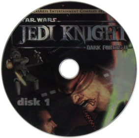 Star Wars: Jedi Knight: Dark Forces II - Disc (North America) - 1431x1416
