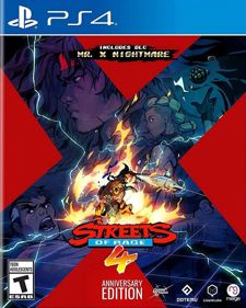 Streets of Rage 4 Anniversary Edition - Box - Front (North America) - 1009x1259