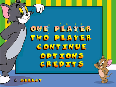 Tom and Jerry in House Trap - Screenshot - Game Select (World) - 640x480