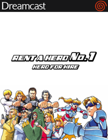 Rent A Hero No.1 - Fanart - Box - Front (Japan) - 500x646
