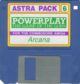 Powerplay: The Game of the Gods - Disc (Europe) - 1226x1280