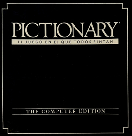 Pictionary: The Game of Quick Draw - Box - Front (Spain) - 855x885