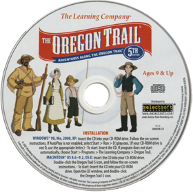The Oregon Trail 5th Edition: Adventures Along the Oregon Trail - Disc (United States) - 799x800