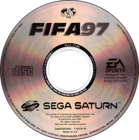 FIFA Soccer 97 - Disc (Europe) - 776x781