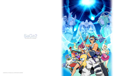 SaGa 2: Hihou Densetsu: Goddess of Destiny - Fanart - Background (World) - 1920x1200