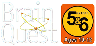 Brain Quest: Grades 5 & 6 - Clear Logo (North America) - 395x188