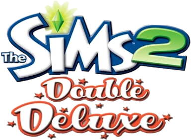 The Sims 2: Double Deluxe - Clear Logo (North America) - 359x259