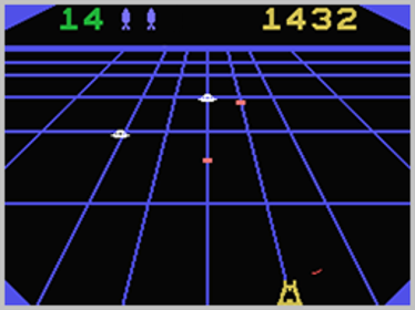 Beamrider - Screenshot - Gameplay (World) - 256x192