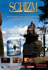 Schizm: Mysterious Journey - Advertisement Flyer - Front (United Kingdom) - 1506x2200