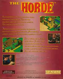 The Horde - Box - Back (Spain) - 1980x2500