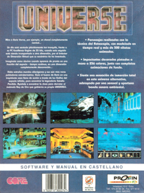 Universe (1994) - Box - Back (Spain) - 934x1248
