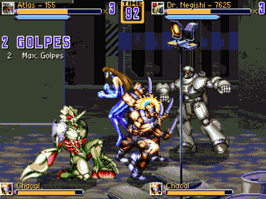 Neon Lightning Force (DreamBOR Edition) - Screenshot - Gameplay (World) - 960x720