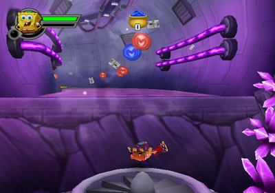 SpongeBob SquarePants featuring Nicktoons: Globs of Doom - Screenshot - Gameplay (World) - 640x448