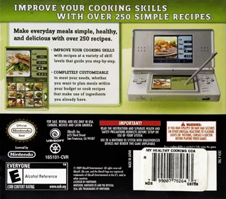 My Healthy Cooking Coach: Easy Way to Cook Healthy - Box - Back (North America) - 707x623