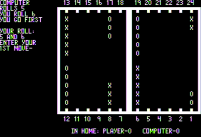 Classic Games featuring Backgammon & Checkers - Screenshot - Gameplay (North America) - 560x384