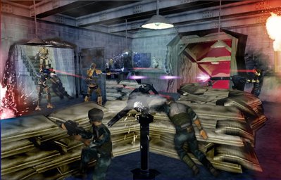 The Terminator: Dawn of Fate - Screenshot - Gameplay (North America) - 1096x703