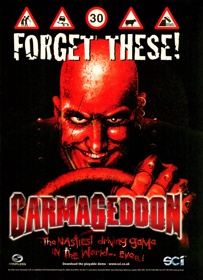 Carmageddon - Advertisement Flyer - Front (United Kingdom) - 2173x3000