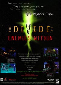 The Divide: Enemies Within - Advertisement Flyer - Front (North America) - 1182x1650