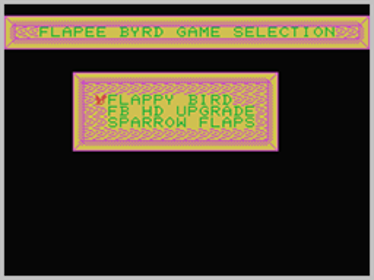 Flapee Byrd - Screenshot - Game Select (World) - 256x192