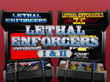 Lethal Enforcers I & II - Screenshot - Game Title (World) - 640x480