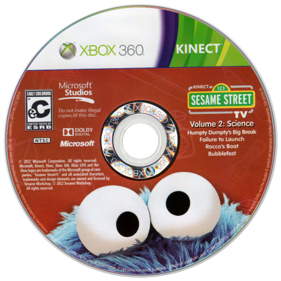 Kinect Sesame Street TV - Disc (North America) - 900x900