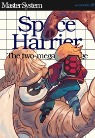 Space Harrier 3D - Fanart - Box - Front (North America) - 490x710