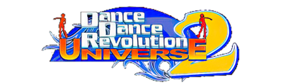 Dance Dance Revolution Universe 2 - Clear Logo (North America) - 800x240