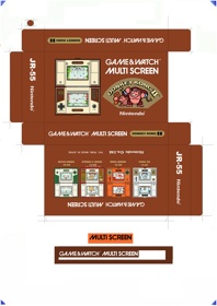 Donkey Kong II - Box - Spine (World) - 7016x9921