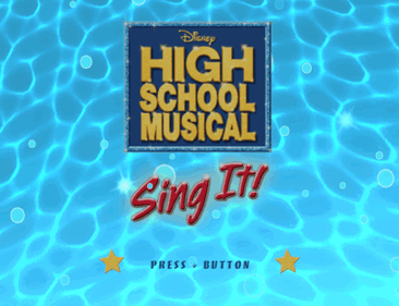 Disney Sing It: High School Musical - Screenshot - Game Title (World) - 1920x1474