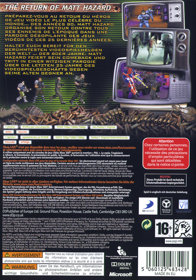 Eat Lead: The Return of Matt Hazard - Box - Back (Europe) - 600x858