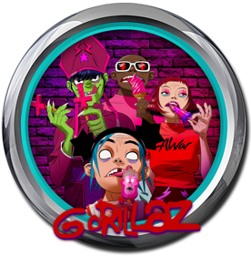 Gorillaz - Fanart - Cart - Front (World) - 885x900