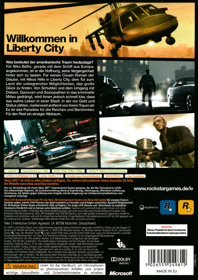 Grand Theft Auto IV - Box - Back (Germany) - 3024x4283