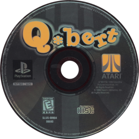 Q*bert - Disc (North America) - 1500x1500