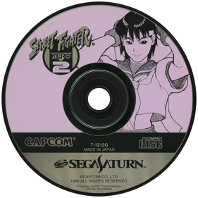 Street Fighter Alpha 2 - Disc (Japan) - 1450x1450
