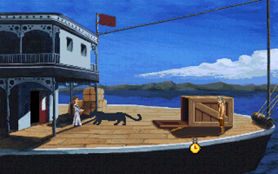 Der Schatz im Silbersee - Screenshot - Gameplay (Germany) - 320x200