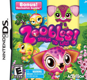 Zoobles! Spring to Life! - Box - Front (North America) - 500x459