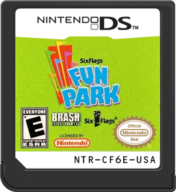 Six Flags: Fun Park - Cart - Front (North America) - 517x564