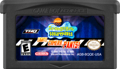 SpongeBob SquarePants: Lights, Camera, Pants! - Cart - Front (North America) - 1000x574