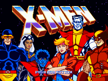 X-Men: The Arcade Game (Remake Version) [Special Edition] - Screenshot - Game Title (World) - 960x720