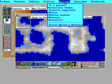 SimEarth: The Living Planet - Screenshot - Gameplay (Spain) - 1920x1440