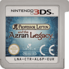 Professor Layton and the Azran Legacy - Cart - Front (Europe) - 941x945