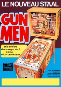 Gun Men - Advertisement Flyer - Front (France) - 850x1216
